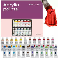 Maaleo Akril festékek 24 db. - 12 ml