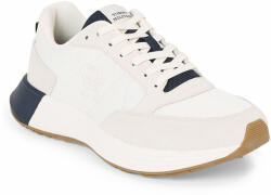 Tommy Hilfiger Sneakers Tommy Hilfiger Classic Elevated Runner Mix FM0FM04636 Ancient White YBH Bărbați