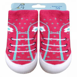  YO! Lány zoknicipő 21-es rózsaszín fűzős - babastar