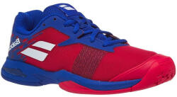 Babolat Junior cipő Babolat Jet All Court Junior - poppy red/estate blue
