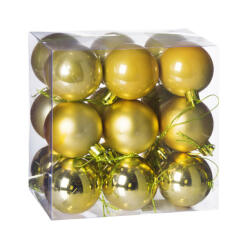 Karácsonyi gömb arany 5cm (512225) - topjatekbolt