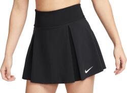 Nike Női teniszszoknya Nike Dri-Fit Advantage Club Skirt - black/white