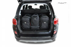 Kjust Fiat 500L 2012- Kjust autós táska szett csomagtartóba (7014001_21379_ah)