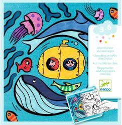 DJECO Meglepetés adagoló színező - Óceán - Djeco kreatív készlet