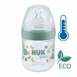 Nuk Baba tanuló itatópohár NUK for Nature hőmérséklet-jelzővel S zöld