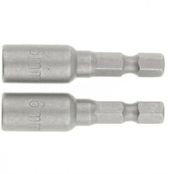 MTX Mágneses dugókulcs fej csavarozóba 6x45mm 2db-os (115669)