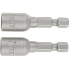 MTX Mágneses dugókulcs fej csavarozóba 7x45mm 2db-os (115689)