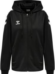 Hummel CORE XK POLY ZIP HOOD SWEAT WOMAN Kapucnis melegítő felsők 212650-2001 Méret S - weplayhandball