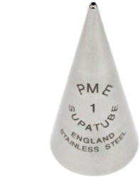 PME Supatubes díszítőcső, íróka, rozsdamentes acél, 1