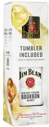 Jim Beam White whiskey 0, 7l +1pohár díszdobozban 40 %