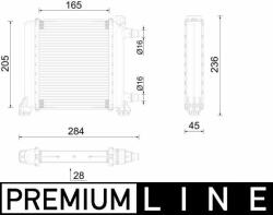 MAHLE Radiator, racire motor MAHLE CR 2596 000P