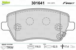 VALEO set placute frana, frana disc VALEO 301641 - automobilus