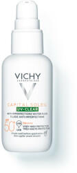 Vichy CAPITAL SOLEIL UV-CLEAR fluid bőrhibák ellen SPF50+ 40ml