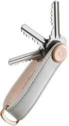 Orbitkey Leather Stone with Grey Stitching
