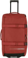 Travelite Kick Off Wheeled Duffle L Red Valiza