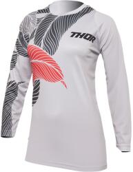 Thor MX Tricou Enduro - Cross Damă THOR SECTOR URTH · Alb / Gri