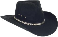 Wild West Store Pălărie Cowboy din Bumbac WILD WEST KANSAS · Negru