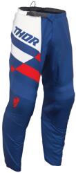 Thor MX Pantaloni Enduro - Cross THOR SECTOR CHECKER 2024 · Albastru / Roșu