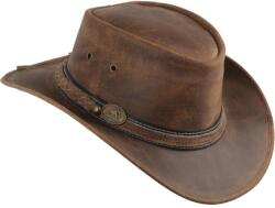 Wild West Store Pălărie Cowboy din Piele WILD WEST IRVING · Maro