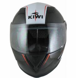 Kiwi Cască Moto Integrală din Carbon KIWI K700CS · Negru / Alb