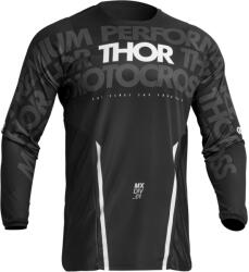Thor MX Tricou Enduro - Cross THOR PULSE MONO 2023 · Negru / Alb