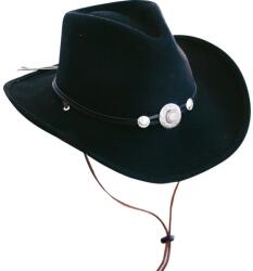 Wild West Store Pălărie Cowboy din Lână WILD WEST IDAHO · Negru