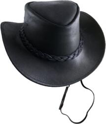 Wild West Store Pălărie Cowboy din Piele Naturală WILD WEST LH22970 · Negru