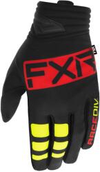 FXR Racing Mănuși Enduro FXR RACING PRIME MX · Negru / Roșu / Galben-Fluo