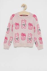 GUESS gyerek pulóver rózsaszín, meleg - rózsaszín 104