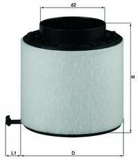MAHLE Filtr Powietrza Audi - centralcar - 94,63 RON