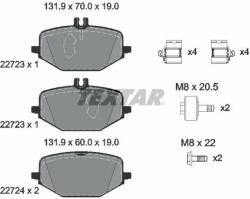 TEXTAR set placute frana, frana disc TEXTAR Q+ 2272301 (2272301)