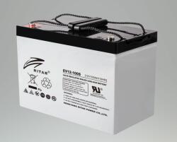 Ritar Оловна батерия RITAR (EV12-100S), 12V, 100Ah 306/ 168/ 211 mm, За електрически колички (RITAR-EV12-100S) - Allstore