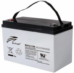 Ritar Оловна батерия RITAR (RA12-120), AGM, 12V, 120 Ah, 407/ 177/ 225 mm, F12(M8) (RITAR-RA12-120) - Allstore