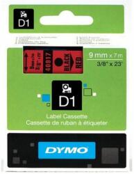 DYMO D1 9mmx7m fekete/piros feliratozógép szalag (NDY0720720) - tintasziget
