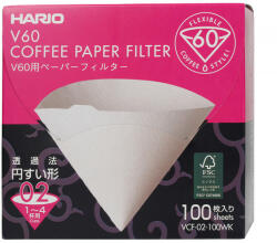 HARIO V60-02 fehér papírfilter, 100db