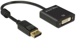 Delock Adapter DVI - Displayport - 4K - 20cm - black (62599) - pcone