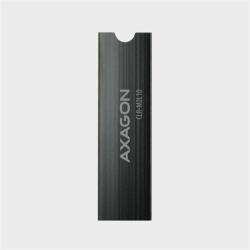 AXAGON CLR-M2L10 alumínium passzív hűtő M. 2 SSD-hez (CLR-M2L10) - mentornet