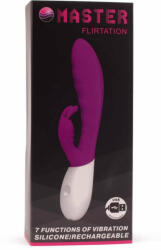 Orion Maestrul flirtului - Vibrator iepuraș, mov, 21 cm Vibrator