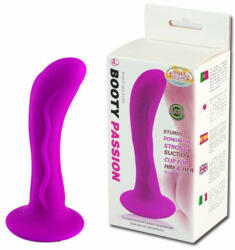Orion Booty Passion IV - Dop Anal din Silicon cu Nervuri, 13 cm