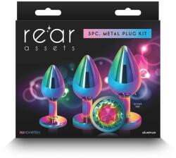 Orion Rear Assets - Set dopuri anale, 3 buc. , multicolor
