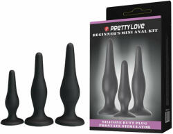 Orion Mini Anal Kit - Set 3 dopuri anale din silicon