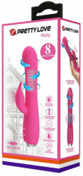Orion Molly - Vibrator iepuraș, roz, 20.5 cm Vibrator
