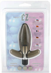 Orion Butt EZ Plug Black - Dop Anal cu Vibrație, 11 cm