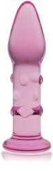 Orion 5.5" Glass Romance Pink - Butt Plug din Sticlă, 13, 9 cm