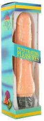 Orion Vinyl P-Shape - Vibrator realistic, flesh, 22.5 cm Vibrator