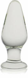 Orion Glass Romance Anal Plug - Dop Anal de Sticlă, 12 cm