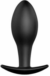 Orion Anal Stimulation Plug 1 - Dop Anal din Silicon Negru, 8, 5 cm