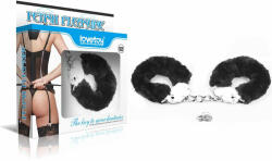 Orion Fetish Pleasure Fluffy - Cătușe Metalice cu Puf Negru