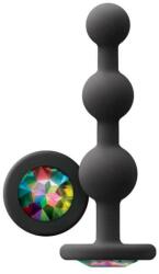 Orion Glams Ripple - Dop Anal din Silicon cu Diamant, 11, 3 cm