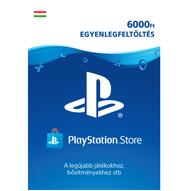 Sony PlayStation Store 6000 Ft-os Feltöltőkártya (PS719456896)